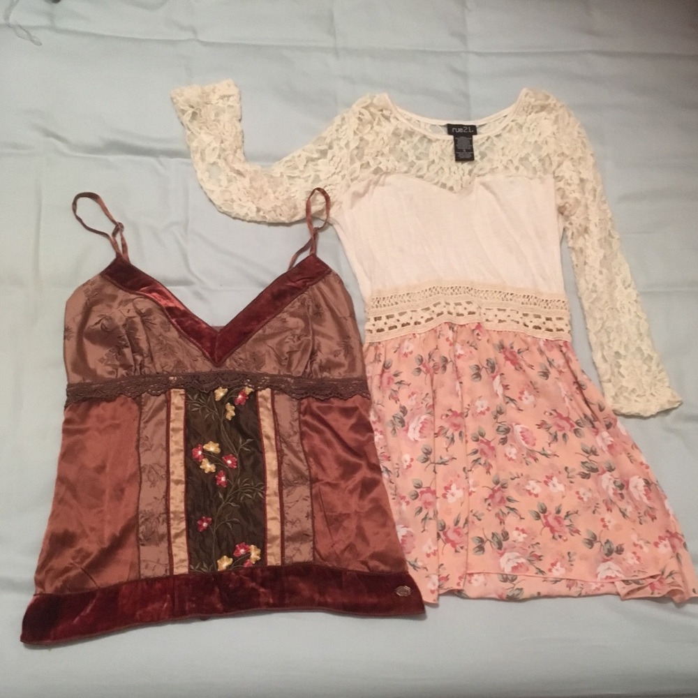 Lot #2 - 13 PIECES, Tops, Tunic,, Vest, XXS, XS, S - Picture 4 of 7